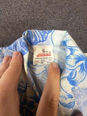 Vintage Nikky Made in Hawaii 9M Floral Shirt and Shorts Set